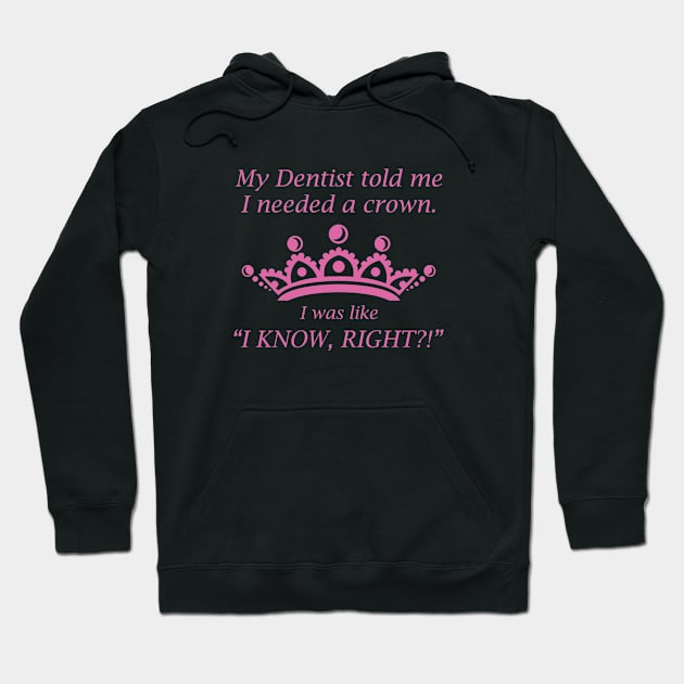 I Needed A Crown Hoodie by AmazingVision